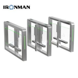 Quality Slim Swing Gate Turnstile 304 Stainless Steel Turnstile Compact Electromechanical Design wholesale