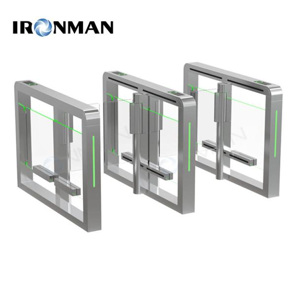 Slim Swing Gate Turnstile 304 Stainless Steel Turnstile Compact Electromechanica