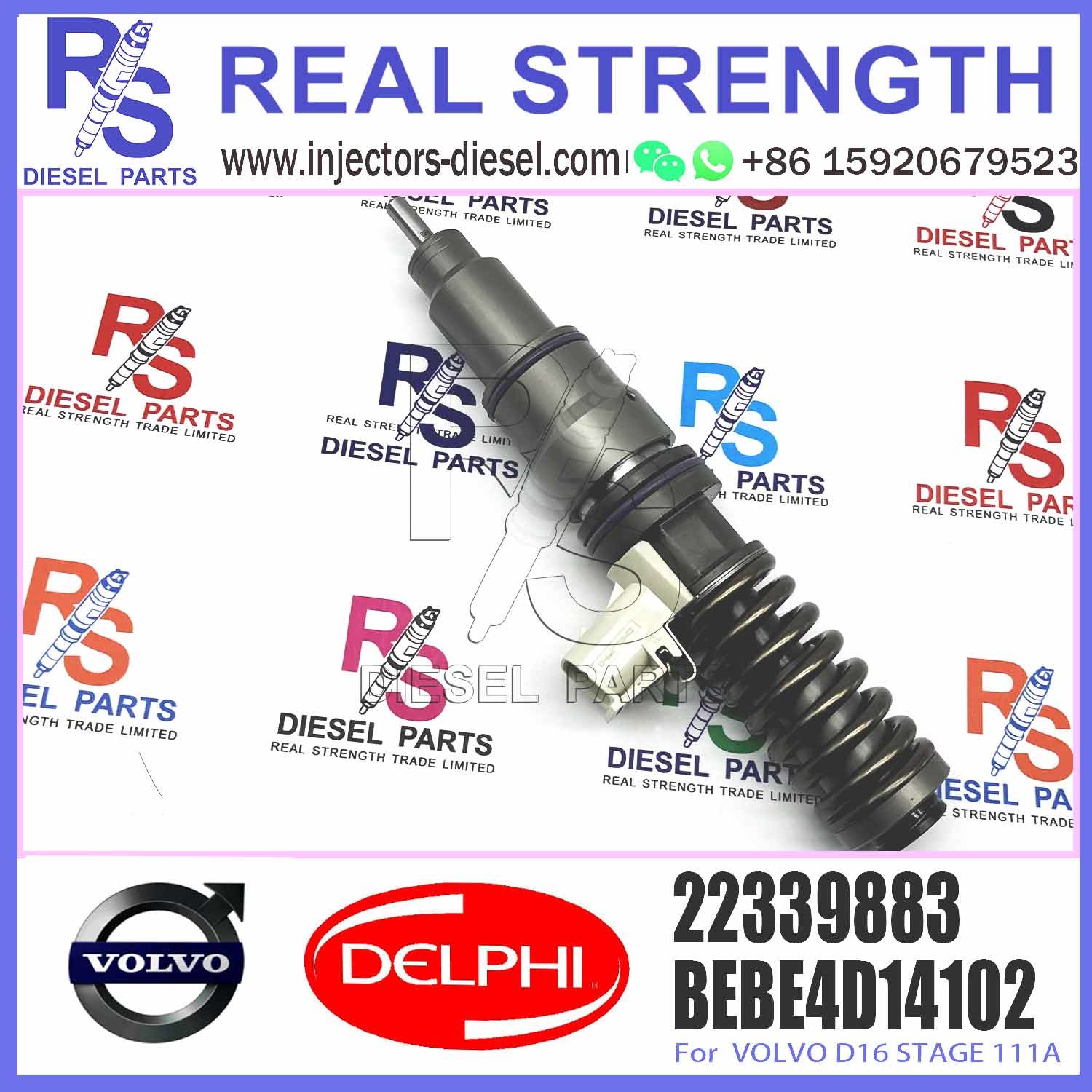 New Diesel Fuel Injector 22339883 for V-O-L-V BEBE4D14102 22339883 28484920 BEBE4D14102 3801144 3829644 3803874