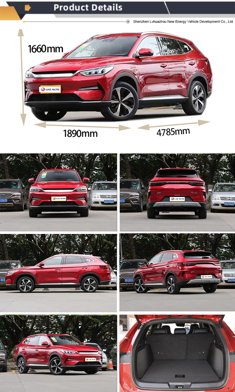 BYD Song Plus Exalted Version SUV Electric Car 650KM Flagship Plus EV Maximum Torque 310N