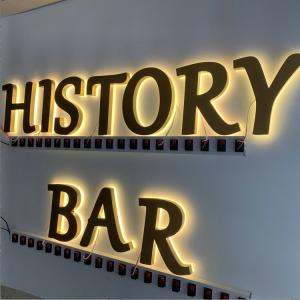 Quality HIGHSPAN Restaurant Sign Board Stainless Steel Backlit CE ROHS wholesale