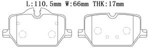 Quality 34206888835 BMW Brake Pad wholesale