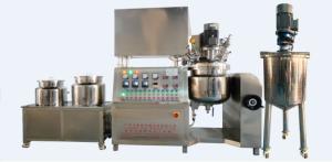 Quality GMP Ointment Mixing Machine Toothpaste Production Equipment Vacuum Emulsifying Mixer wholesale