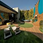 Waterproof Eco-friendly PVC Co-extrusion Wood Plastic Composite Decking Flooring