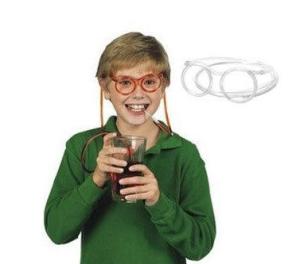 Quality SILLY CRAZY GLASSES STRAWS promotion gift wholesale