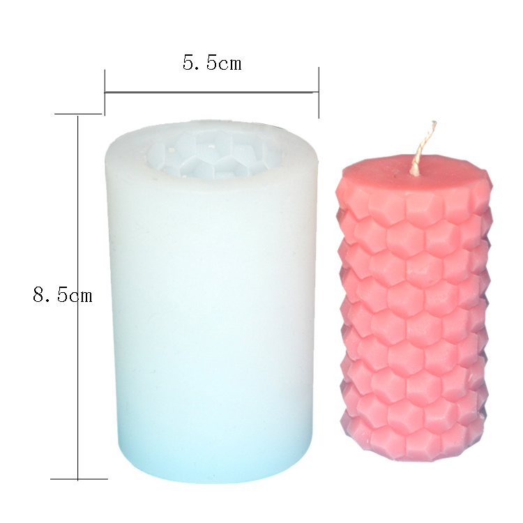 OEM Silicone Candle Mold Sustainable Eco Friendly Candle Making Molds Customized