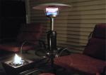Outdoor free standing Steel powder coating small table top Propane Patio Heater