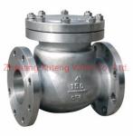 ANSI 150lb Flanged Stainless Steel Swing Check Valve for Water Media/Non Return