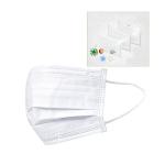 3 Ply Disposable Earloop Face Mask , Comfortable Non Woven Fabric Mask