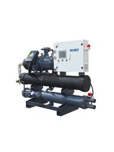Quality Water Cooled Screw Compressor Chiller 200HP 200Kw/Hr Semi Hermetic High Circulation Flow wholesale