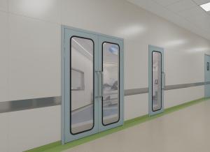 Quality 50mm Handmade Plate Stainless Steel Clean Room Doors Custom wholesale