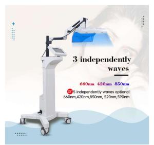 Quality 5 Independently Waves 850nm 415nm Infrared Led Light Therapy Machine wholesale