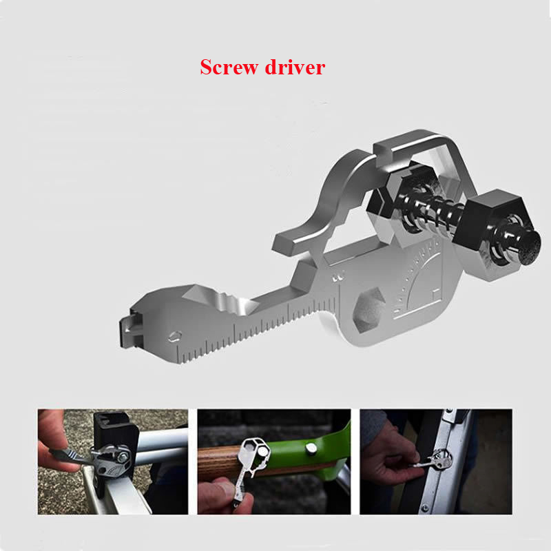 MIM Injection Molding Mini Outdoor Survival Tool Keychain Custom