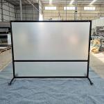 Office Aluminum Clear Acrylic Moving Partition Wall Room Dividers Partitions