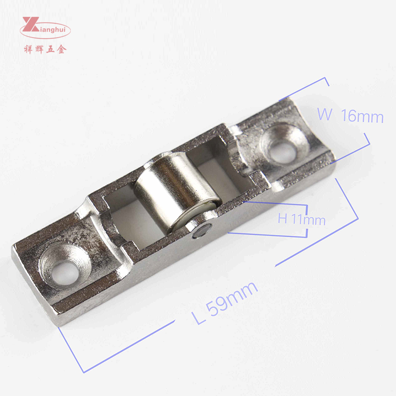 16mm Single Flat Roller UPVC Window Pulley for Modern Design Style Sliding Window