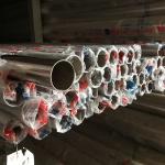0.5mm 0.8mm Thick Stainless Steel Pipe Tube With Ss 321 347 409 Material