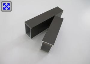 Quality Black Painted 80 * 40 Aluminum Extrusion Profiles , Square Structural Aluminum Profiles wholesale