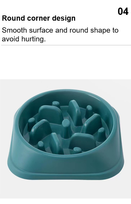 ODM Anti Choking Pet Feeders Dog Slow Food Bowl For Eating