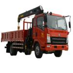 High Performance SHACMAN SINOTRUK 4x2 6x4 6 Ton Construction Telescopic Boom