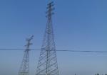 4 Legs Overhead Electric Power Tower ，High Voltage Q345B / Q235B Steel Grade