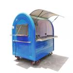 Red Yellow Blue Mobile Food Truck Specialized Fast Food Truck