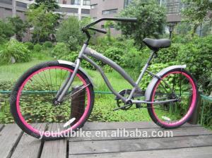 Quality OEM Steel Frame 26 Inch Mens Chopper Bicycle wholesale