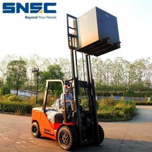 Quality Customization 4ton Standard Fd40 Isuzu Diesel Forklift Truck 1070*150*50mm Fork Size wholesale