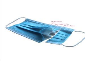 Quality Non Woven Material 3 Layers Medical Mask 17.5x9.5cm Small Size Eco Friendly wholesale