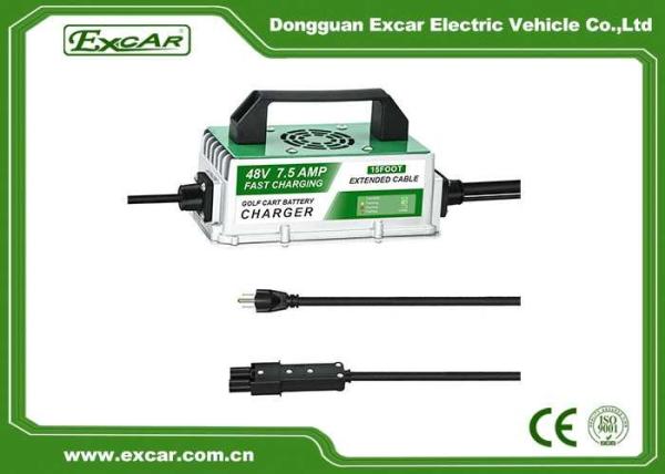 48V 7.5A Golf Cart Battery Charger For Club Car EZGo Yamaha Buggies Trojan US