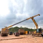Backhoe Teledipper Arm For Komatsu Caterpillar CAT320D
