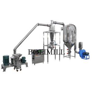 Quality SS316 Moringa Leaf 800Kg/H Ultra Fine Powder Grinder wholesale
