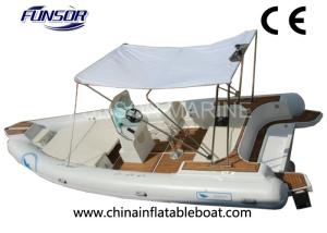 Quality Luxurious 15 Person Inflatable RIB Boats Electric Inflatable Boat RIB730 wholesale