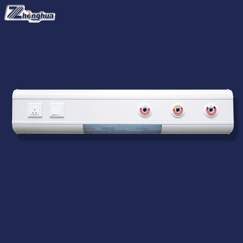 Medical Hospital Bed Head Unit Panel For Oxygen Supply System