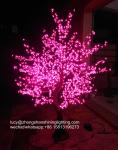 artificial lighted trees