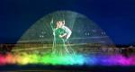 3d Image Water Screen Fountain Construction / Water Curtain Movie Show Self