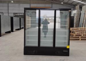 Quality 3 Glass Doors 1260L Commercial Upright Freezer With SECOP Compressor wholesale