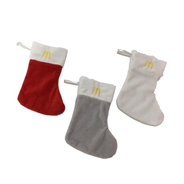 18cm 7.09in McDonald'S Soft Cable Knit Personalized Needlepoint Christmas