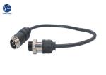 GX16 4Pin Aviation Connector Cable For Vehicle Rear View System