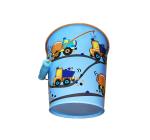 Lovely Galvanized Metal Buckets For Children , Mini Tin Buckets With Handle