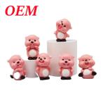 Blind Box Head Tilt Cute Pink Ruby Plastic Toys