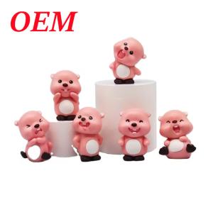 Quality Blind Box Head Tilt Cute Pink Ruby Plastic Toys wholesale