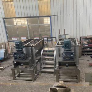 Quality CE 1000L Dried Vegetable Flour Ribbon Mixer Commercial For Sugar Flour wholesale