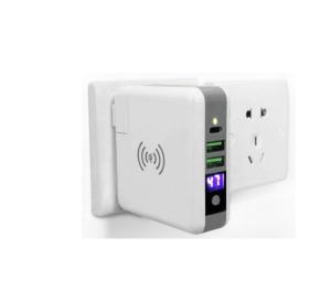 Quality Detachable Plugs Laptop 6700mAh Wall Charger Power Bank wholesale