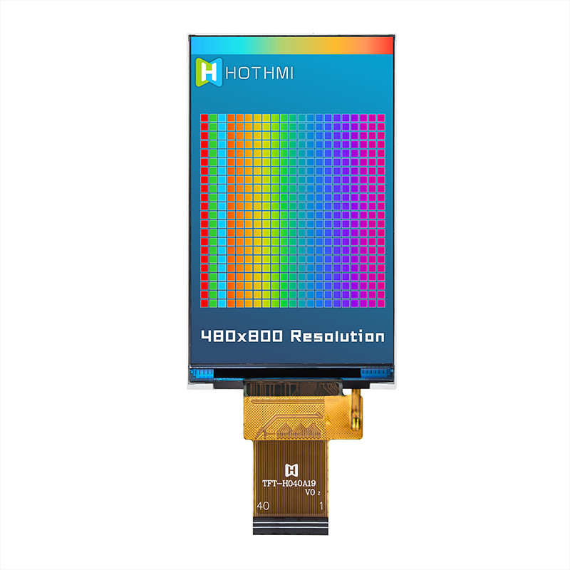 4.0 Inch IPS 480x800 Wide Temperature TFT Display Panel ST7701S For Industrial Computer