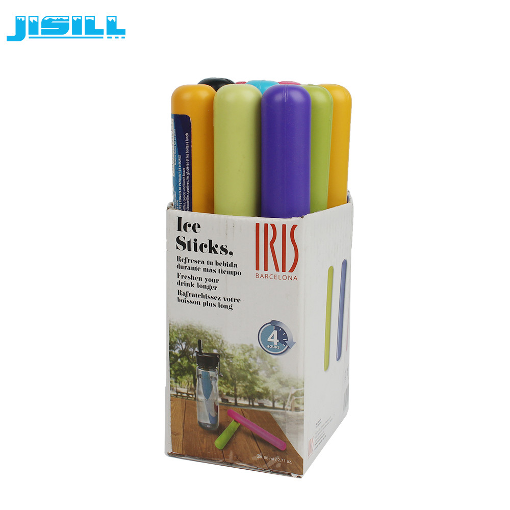 Reusable HDPE Plastic Drink Cooler With Safe Material SAP CMC Gel Cooling