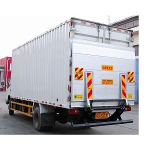 Quality Loading Capacity 2 Ton Tail Lift Truck With Tailgate Lifter 24V wholesale