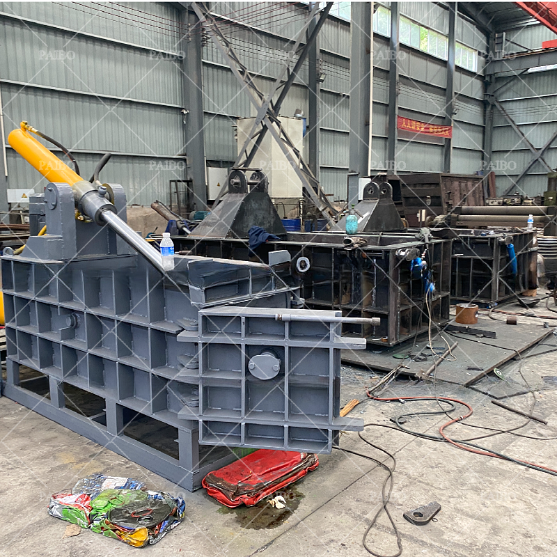 Compact Automatic Hydraulic Scrap Car Shredder Compress Baler Machine for Industrial