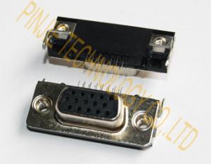 Quality SLIM HD D-SUB 15P FEMALE, AR DIP wholesale