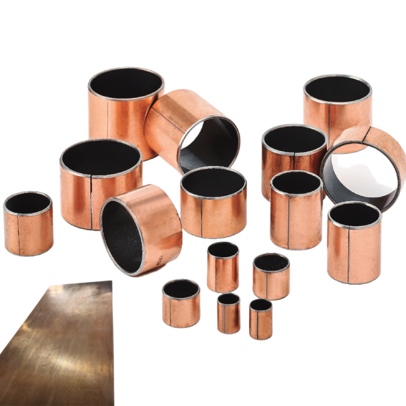 Composite Materials for Sliding Surfaces CM1 composite material consisting of three layers; a bronze backing strip and a sintered interlocking porous matrix, impregnated and overlaid with a / lead mixture.