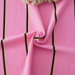 Skin-Friendly And Multicolor Personalised Striped Knit Fabric For Casual Wear